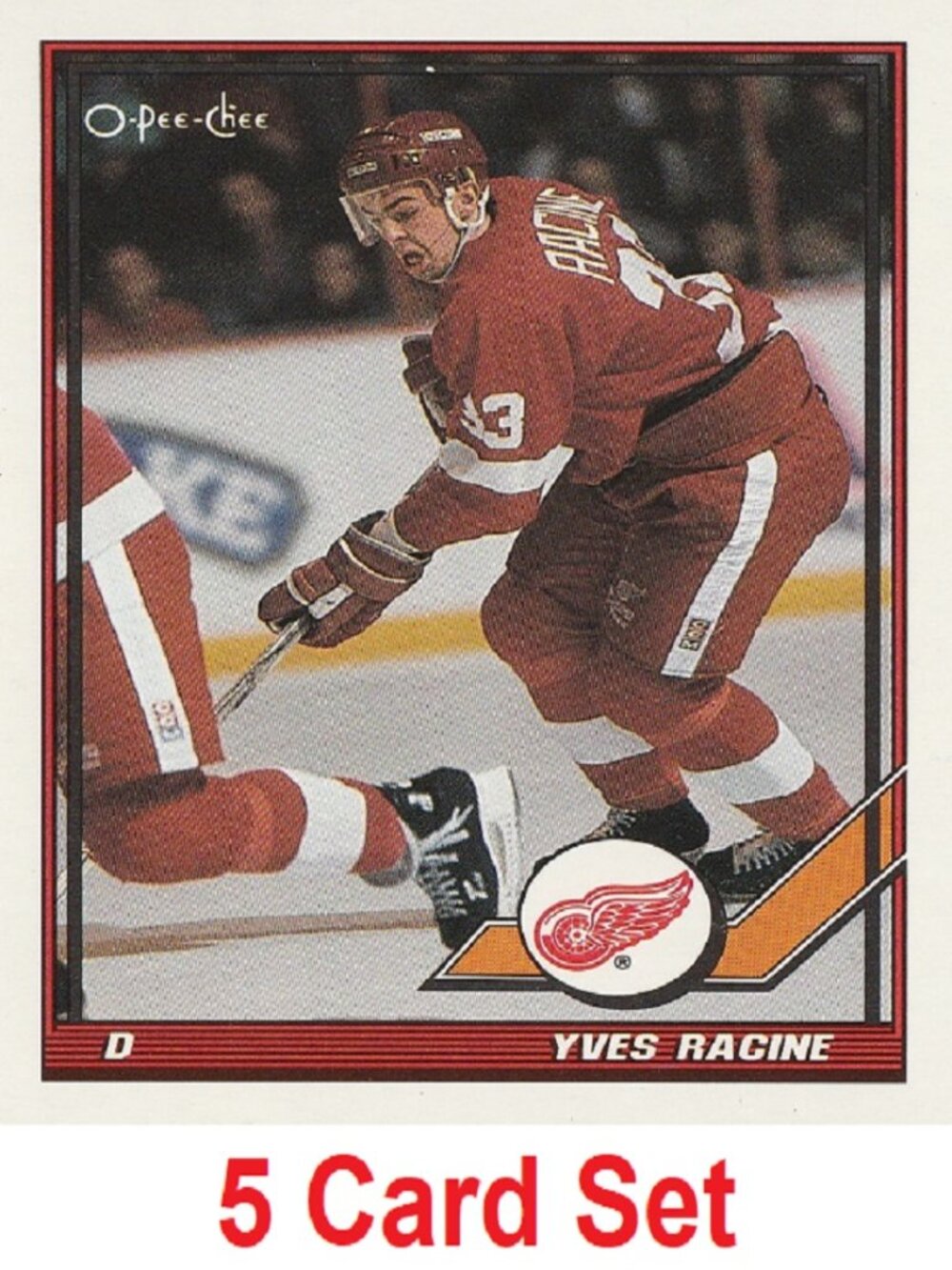 Yves Racine Hockey Card Collection